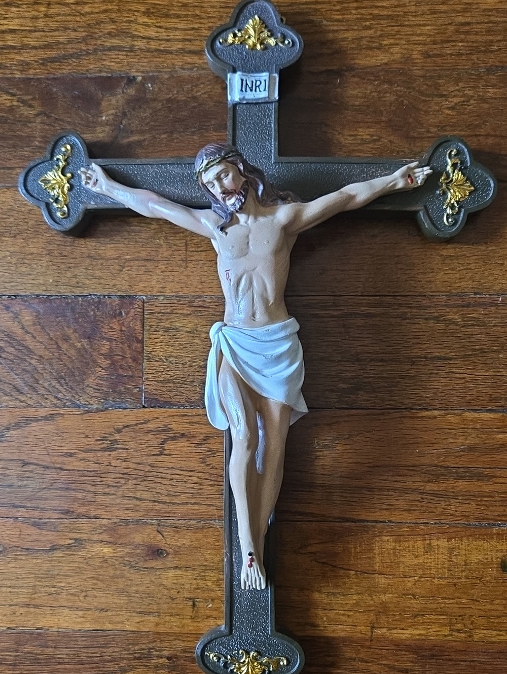 Traditional Resin Crucifix